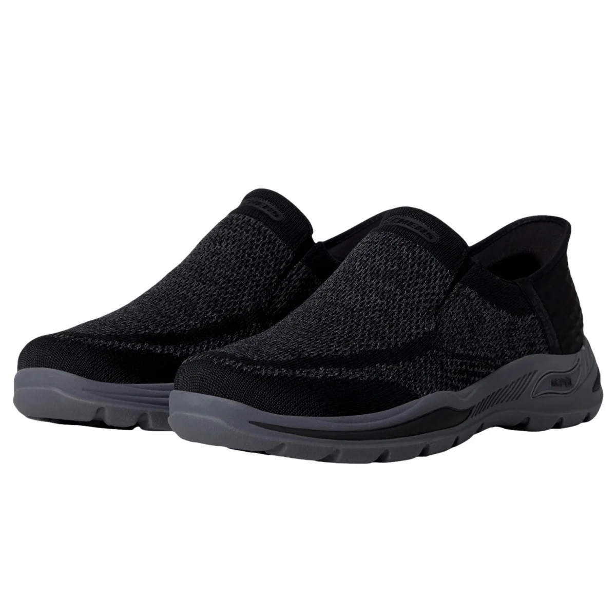 Skechers Arch Fit Motley - Atlee Black 205202WW-BLK Men's - Image 2