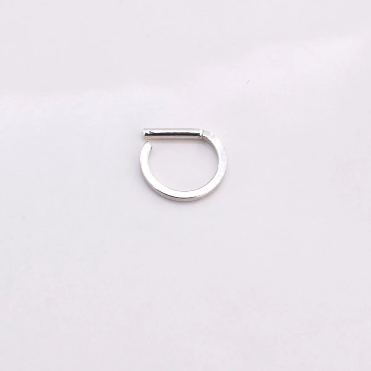 Thin Square Septum Ring - Image 4